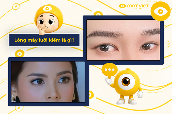 Lông mày lưỡi kiếm là gì?