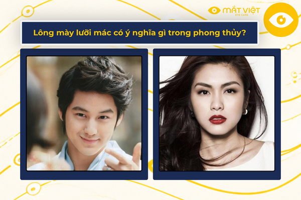 Lông mày lưỡi mác có ý nghĩa gì trong phong thủy?