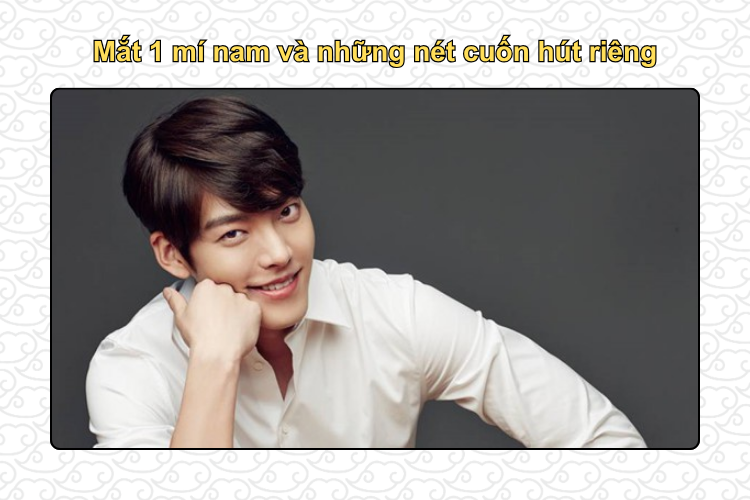 Mắt 1 mí nam và những nét cuốn hút riêng