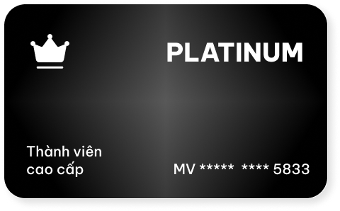 Thẻ thành viên PLATINUM