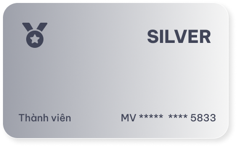 Thẻ thành viên SILVER