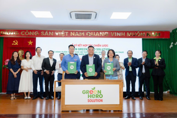 Ra mắt dự án Green Hero Solution thúc đẩy nông nghiệp tuần hoàn