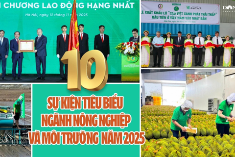 10 sự kiện tiêu biểu lĩnh vực nông nghiệp, nông thôn năm 2025