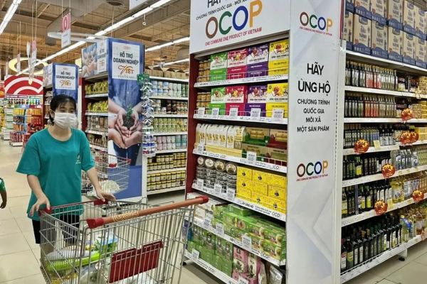 Đưa sản phẩm OCOP vào trung tâm thương mại, mở rộng thị trường nội địa