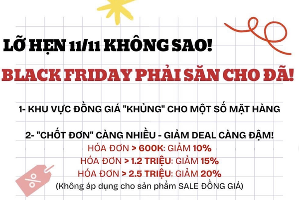 CHƯƠNG TRÌNH SALE ĐẾN HẾT 12/12/2025