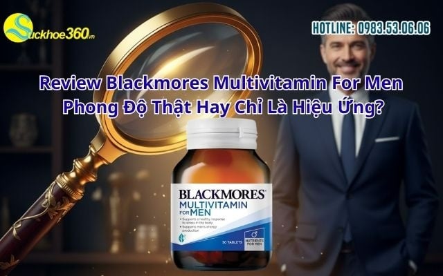 Review Blackmores Multivitamin For Men Phong Độ Thật Hay Chỉ Là Hiệu Ứng?