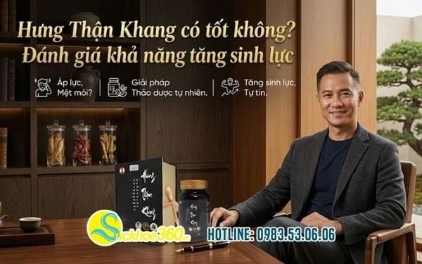 Hưng Thận Khang có tốt không? Đánh giá khả năng tăng sinh lực