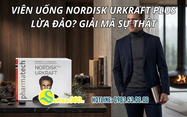 Viên uống Nordisk Urkraft Plus lừa đảo? Giải mã sự thật