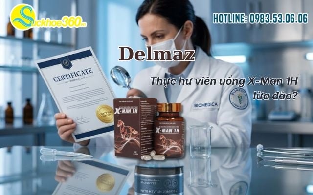 Thực hư viên uống X-Man 1H lừa đảo?