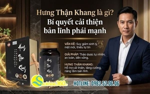 Hưng Thận Khang là gì? Bí quyết cải thiện bản lĩnh phái mạnh