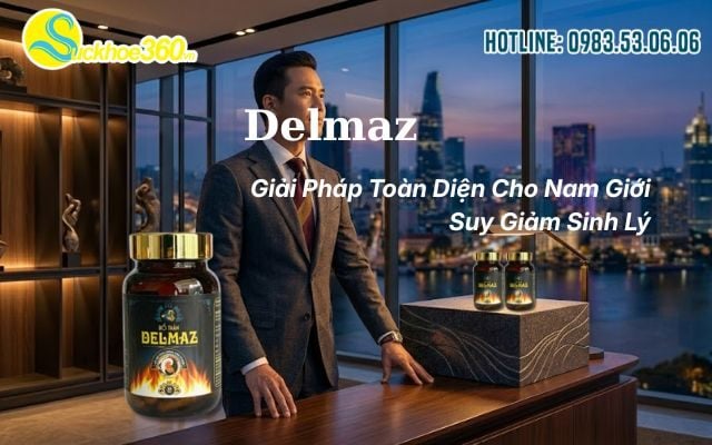 Delmaz Giải Pháp Toàn Diện Cho Nam Giới Suy Giảm Sinh Lý