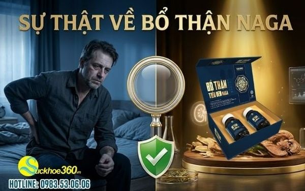 Bổ Thận Tiểu Đêm Naga Có Tốt Không? Sự Thật Đằng Sau Hiệu Quả