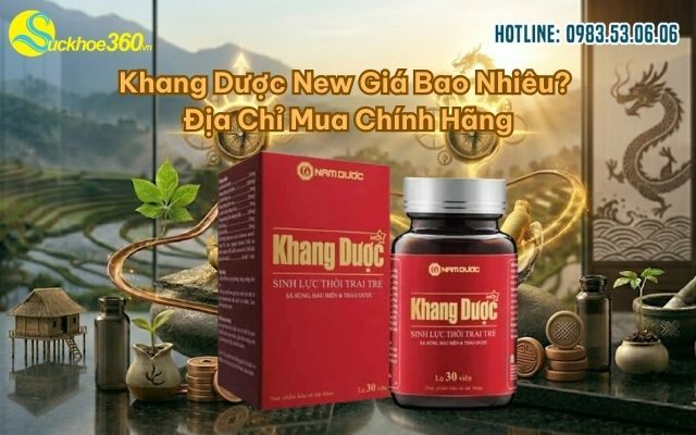 Khang Dược New Giá Bao Nhiêu? Địa Chỉ Mua Chính Hãng