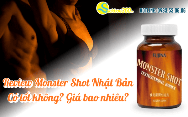Review Monster Shot Nhật Bản có tốt không? Giá bao nhiêu?