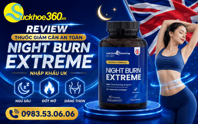 Đánh giá chi tiết thuốc giảm cân an toàn Night Burn Extreme