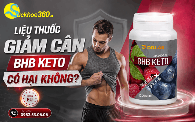 Liệu thuốc giảm cân BHB KETO 90 viên có hại không?