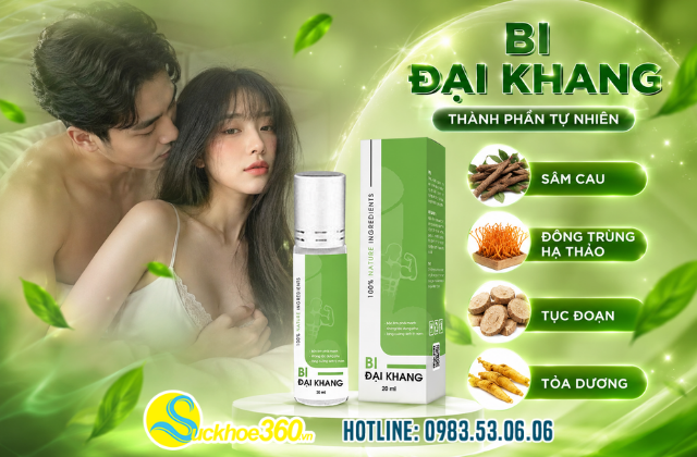 Thành phần của Bi Đại Khang 20ml