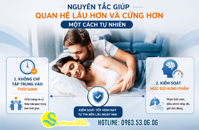 Vì sao người bị xuất tinh sớm khó đạt cương cứng