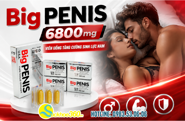 Big Penis 6800mg Là Gì?