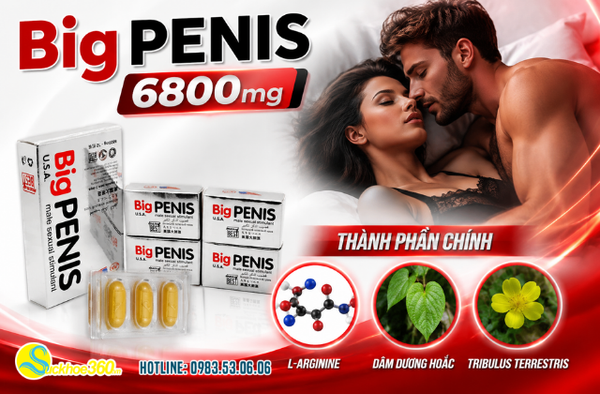 Big Penis 6800mg Là Gì?