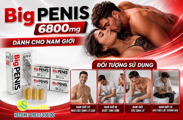 Đối Tượng Sử Dụng Big Penis 6800mg