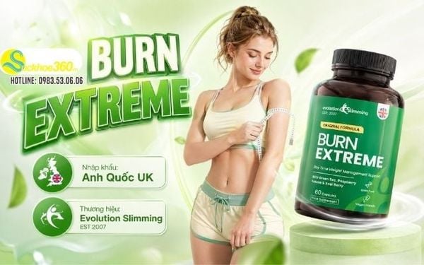 Giới thiệu thuốc giảm cân Burn Extreme 60 viên