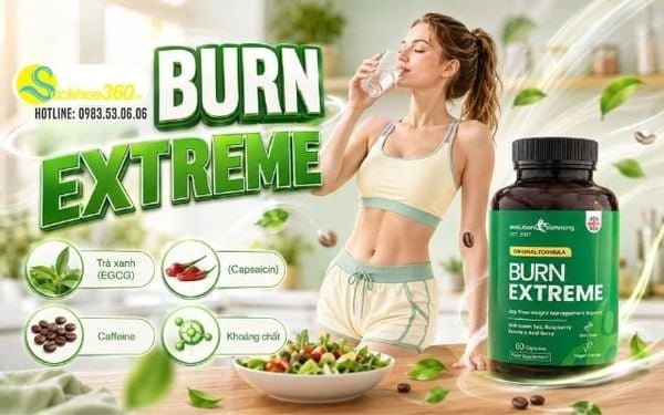 Thành phần tự nhiên trong việc uống Burn Extreme