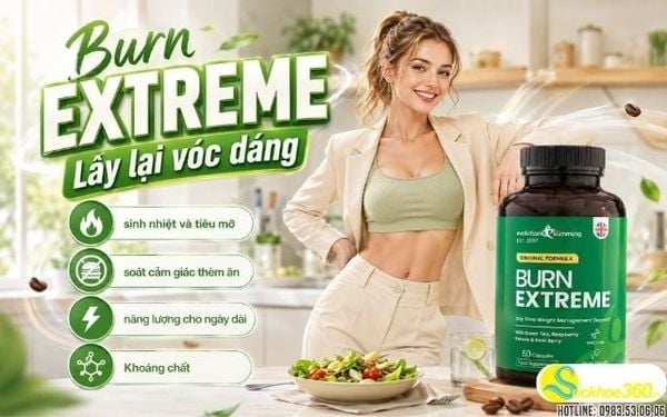 Công dụng vượt trội của Burn Extreme đối với phong cách