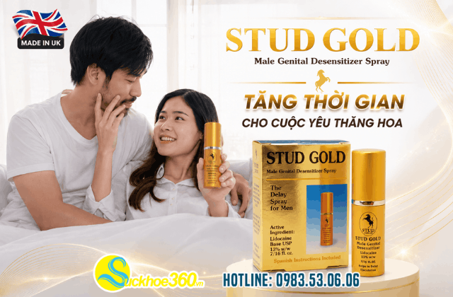 chai xịt tăng thời gian chống xuất tinh sớm của Anh