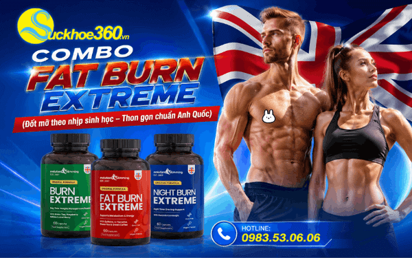 Thông tin bộ sản phẩm giảm cân Combo Fat Burn Extrem