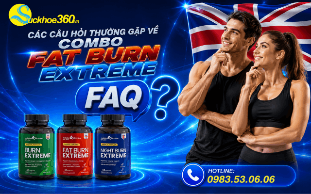 Các câu hỏi thường gặp về bộ viên uống giảm cân Combo Fat Burn Extreme (FAQ)
