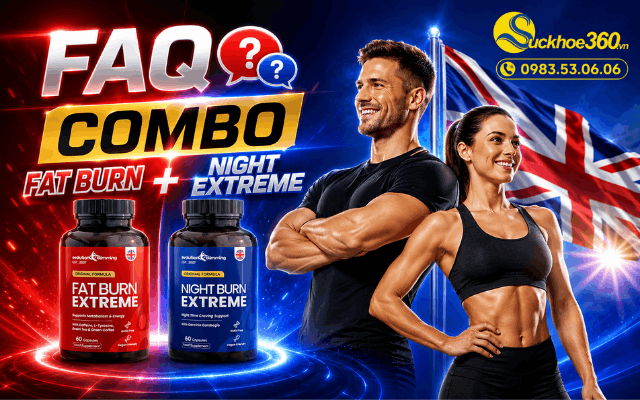 Các câu hỏi thường gặp về bộ sản phẩm giảm cân Combo Fat Burn, Night Extreme (FAQ)