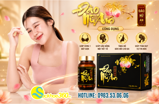 Công dụng của viên uống Đào Nữ An