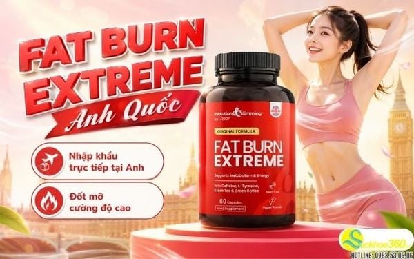 Giới thiệu viên uống giảm cân Fat Burn Extreme 60 viên