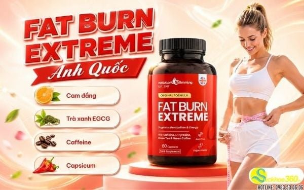 Thành phần sức mạnh trong viên uống Fat Burn Extreme