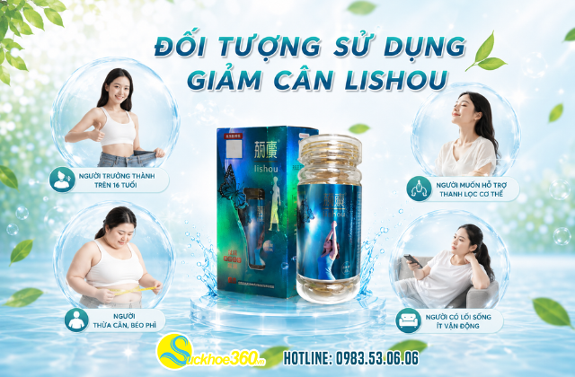 Đối tượng sử dụng giảm cân Lishou Thái
