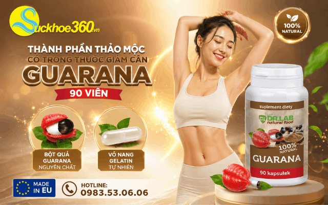 Thành phần thảo mộc có trong thuốc giảm cân Guarana 90 viên