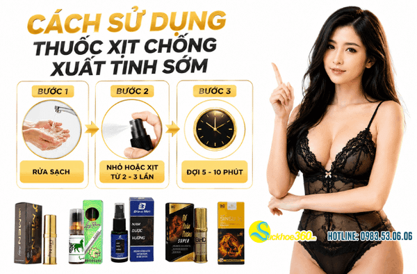 cách sử dụng chai xịt chống xuất tinh sớm