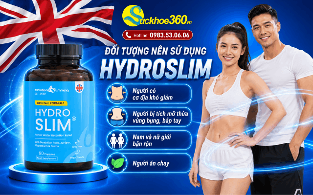 Đối tượng nên sử dụng viên giảm cân HydroSlim