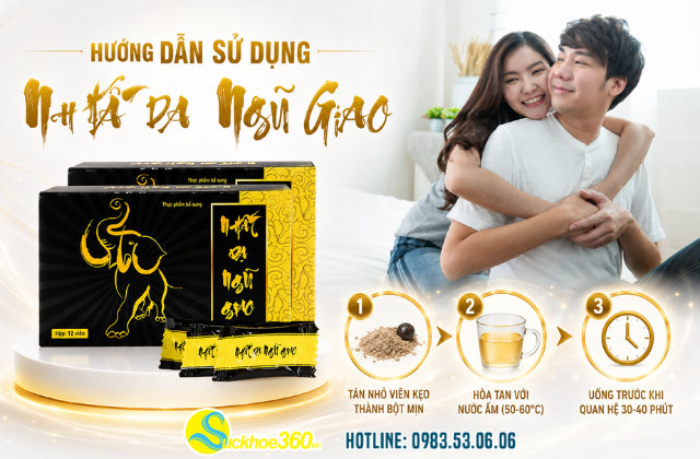 Hướng dẫn sử dụng Kẹo Nhất Dạ Ngũ Giao