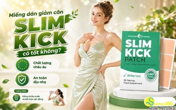 Miếng dán giảm cân Slim Kick có tốt không?