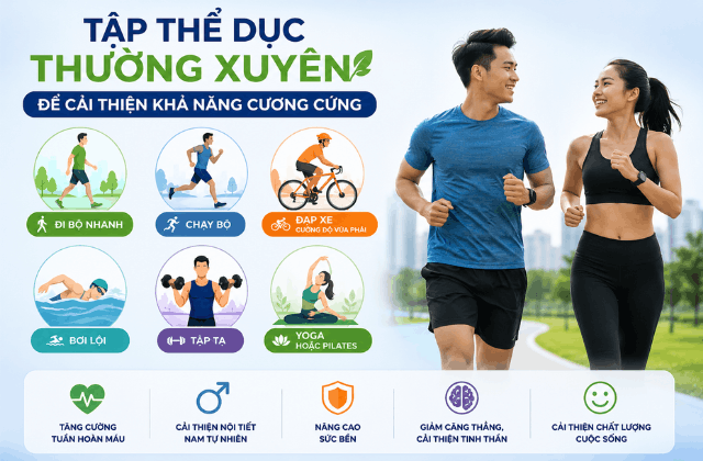 cách quan hệ lâu hơn cứng hơn cho người xuất tinh sớm