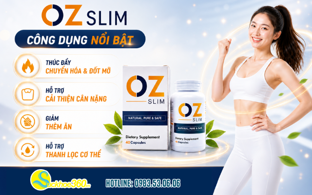 Công dụng của thuốc giảm cân OZ Slim USA