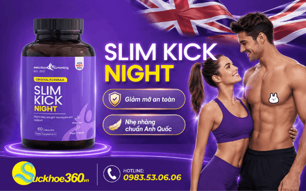 Thông tin sản phẩm viên uống giảm cân Slim Kick Night