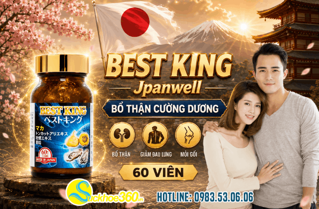 thuốc bổ thận tráng dương của Nhật Bản