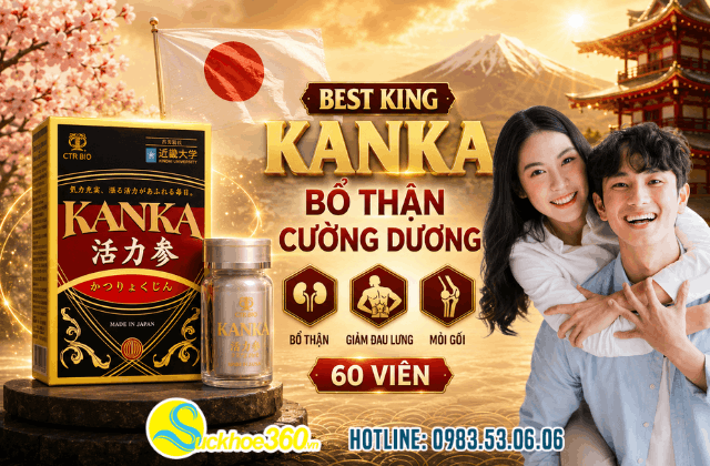 thuốc bổ thận tráng dương của Nhật Bản