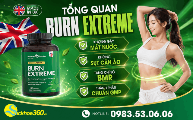 Tổng quan về thuốc giảm cân nhanh Burn Extreme