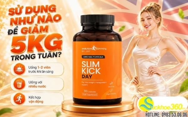 Hướng dẫn sử dụng Slim Kick Day đúng cách