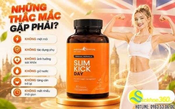 Câu hỏi thường gặp về người sử dụng thuốc giảm cân Slim Kick Day (FAQ)