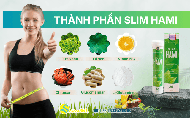 viên sủi hỗ trợ giảm cân Slim Hami